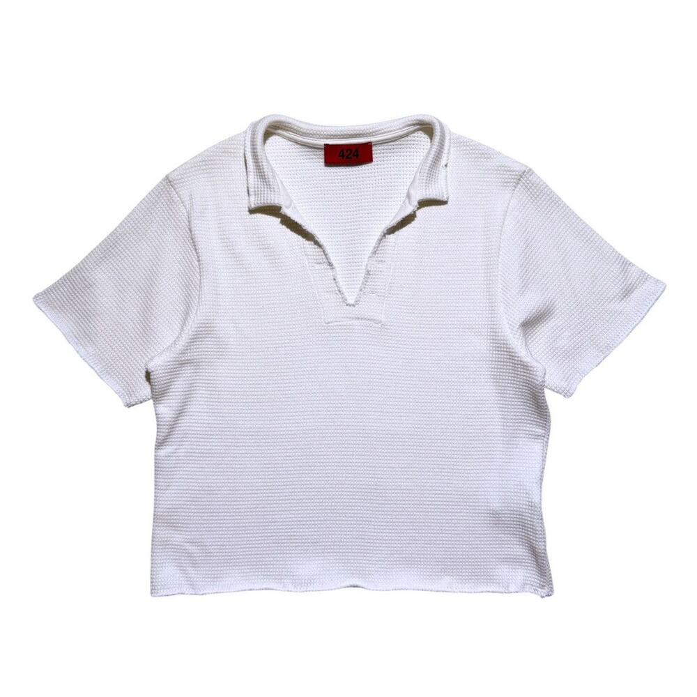 thermal v neck polo